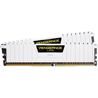  Зображення Пам'ять DDR4  32GB  3200MHz PC4-25600  (Kit of 2x16GB)  Corsair Vengeance LPX White) 